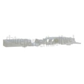 Foto van Bauknecht Bevestigingsbeugel Deur op deur, vast (te gebruiken met 40345010) KGI3100A, ARG9303 
