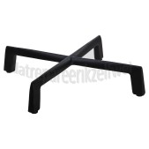 Foto van Zanussi Pannendrager Wokbrander. B=24 H=4,5cm Antraciet HG795440, HG755420, HG75540 