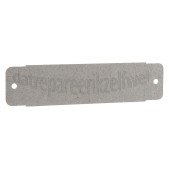 Foto van Whirlpool Micaplaat 139x33mm VT295SL, VT263WH, GT290SL 