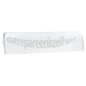 Foto van Bauknecht Klep Van botervak, transparant KVI8122 