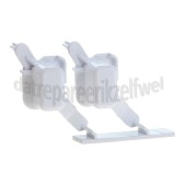 Foto van Whirlpool Knop Drukknop wit. Bediening WAK3462, WA5565, WAK2570 