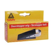 Foto van Deltafix Deurstop Deurstopper Wig 13x3cm Rubber Zware kwaliteit tegen verschuiven 