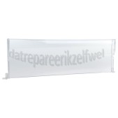 Foto van Whirlpool Frontpaneel Van lade, transparant WBA4398 