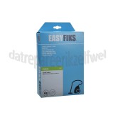 Foto van Easyfiks Stofzuigerzak Micro Fleece 4 stuks Nw Stijl NVM-2B NV350 375 NVR375 WV380 Charles George 