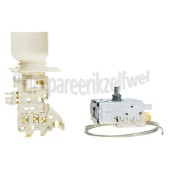 Foto van Bauknecht Thermostaat 3 cont. Cap.L=70cm. KVA1300, MK11140, ART324 