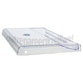Foto van Whirlpool Frontpaneel Front cover van lade, transparant ARC5685IS, ARC7558IX 