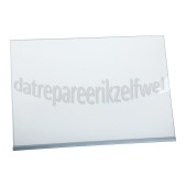 Foto van Whirlpool Glasplaat Boven groentelade WBE3323ANFX, WBC3725AS 