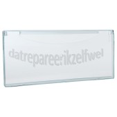 Foto van Liebherr Frontpaneel Van lade, transparant 41.2 x 18.2 x 2.5 cm C3523, C4023, CBP3613 