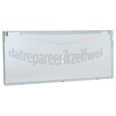 Foto van Liebherr Frontpaneel Van lade, transparant 41.2 x 18.2 x 2.5 cm C3523, C4023, CBP3613 