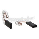 Foto van Bosch Koolborstel set, 43 x 13.5 x 5mm met veer/klem WAE1816, WM12E16, WAE2849 