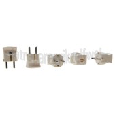 Foto van Stekker 16 Amp. creme/wit -klapmodel- Met RA 