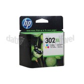 Foto van HP Hewlett-Packard Inktcartridge No. 302XL Color Deskjet 1110, 2130, 3630 