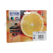 Foto van Epson Inktcartridge 33XL Multipack BK/C/M/Y/PB XP530, XP630, XP635, XP830 