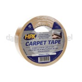 Foto van HPX Tape Tapijttape Dubbelzijdig Bevestigingstape, 50mm x 25 meter 