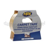 Foto van HPX Tape Tapijttape Dubbelzijdig Bevestigingstape, 50mm x 5 meter 
