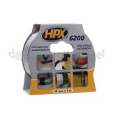 Foto van HPX Tape Pantsertape Zwart Duct Tape, 48mm x 5 meter 