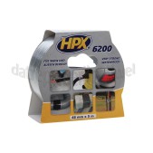 Foto van HPX Tape Pantsertape Zilver Duct Tape, 48mm x 5 meter 