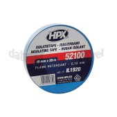 Foto van HPX Tape PVC Blauw Isolatietape, 19mm x 20 meter 
