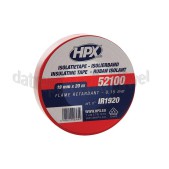 Foto van HPX Tape PVC Rood Isolatietape, 19mm x 20 meter 