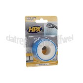 Foto van HPX Tape PTFE Water Wit Isolatietape, 12mm x 12 meter 