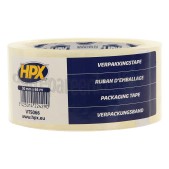 Foto van HPX Tape Transparant Verpakkingstape, 50mm x 66 meter 