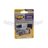 Foto van HPX Klikbevestiging Hersluitbare Pads, Zwart Duo Grip, 25mm x 25mm 