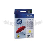 Foto van Brother Inktcartridge LC-225 XL Yellow DCP-J4120DW, MFC-J4420DW, MFC-J4620DW 
