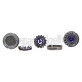 Foto van NewSPeak Scheerkop Enkele ring met retractie mes HQ4 t/m HQ56 met Philips Lift & Cut principe 