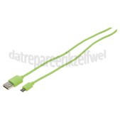 Foto van Spez USB Kabel Micro USB, Groen, 100cm Universeel Micro USB 