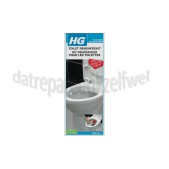 Foto van HG Reiniger Toilet renovatie kit Reiniger, schrobber, schrobpad en handschoenen 