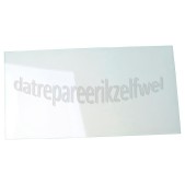 Foto van Bosch Glasplaat Glasplaat 398x202x5mm voor vriezer KGV36EI3106, KG36ECL4115 
