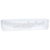 Foto van Electrolux Flessenrek Transparant, 93x485x115mm KS4030X, KS3300, ZRA33101WA 
