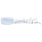 Foto van AEG Deurgreep Handgreepset compleet -wit- LAV64840 