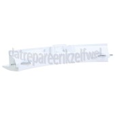 Foto van Bosch Deurgreep Gebogen, wit WM14B2E2, WM14B262 