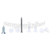 Foto van Bosch Bevestigingsset Geleiderset van deur, compleet KIV34V01IE, KI34SA30IE, KI34VV50 