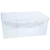 Foto van Bosch Groentelade Transparant KSG35V21NE02, KDV33X0403 