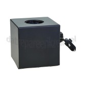 Foto van Calex Lamphouder Tafelarmatuur met schakelaar, mat zwart E27, 1,8m snoer, max. 1x40W 