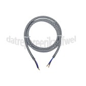Foto van Calex Kabel Kabel zwart/wit 2x0,75mm 1,5m Max. 250V-60W 