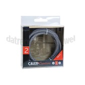 Foto van Calex Kabel Kabel zwart/wit 2x0,75mm 1,5m Max. 250V-60W 