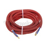 Foto van Calex Kabel Kabel rood/zwart 2x0,75mm 3m Max. 250V-60W 
