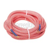 Foto van Calex Kabel Kabel rood/wit 2x0,75mm 3m Max. 250V-60W 