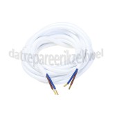 Foto van Calex Kabel Kabel wit 2x0,75mm 3m Max. 250V-60W 