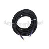 Foto van Calex Kabel Kabel zwart 2x0,75mm 3m Max. 250V-60W 