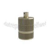 Foto van Calex Lamphouder Aluminium lamphouder, 3 rings model, mat brons E27, ronde kabel klem, max. 250V-60W 