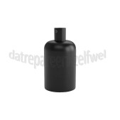 Foto van Calex Lamphouder Aluminium lamphouder mat zwart 40mm E27, alu kabel klem, max. 250V-60W 
