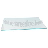 Foto van Beko Glasplaat Legplateau, los SN140220, SS137020 