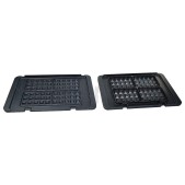 Foto van DeLonghi Plaat Wafelplaat, 2 stuks CGH1020D, CGH1030D 