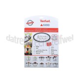 Foto van Tefal Afdichtingsrubber Ring rondom snelkookpan 253mm diameter Nutricook, Acticook 