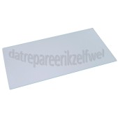 Foto van Candy Glasplaat Legrek 470x245mm CDP24, HR250, ID24A, CD25 