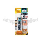Foto van Bison Lijm Bison montagekit Tube 125g 
